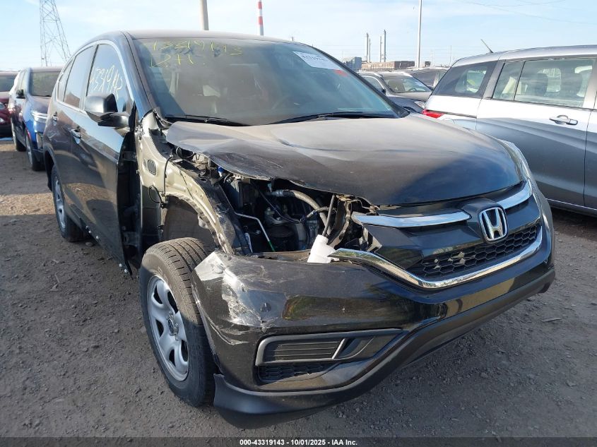 2016 Honda Cr-V Lx VIN: 2HKRM4H39GH728883 Lot: 43319143