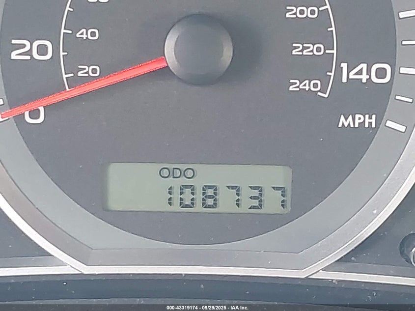 2008 Subaru Impreza 2.5I VIN: JF1GE61618H517994 Lot: 43319174