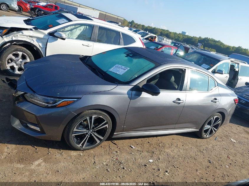 2021 Nissan Sentra Sr Xtronic Cvt VIN: 3N1AB8DV6MY200592 Lot: 43319198