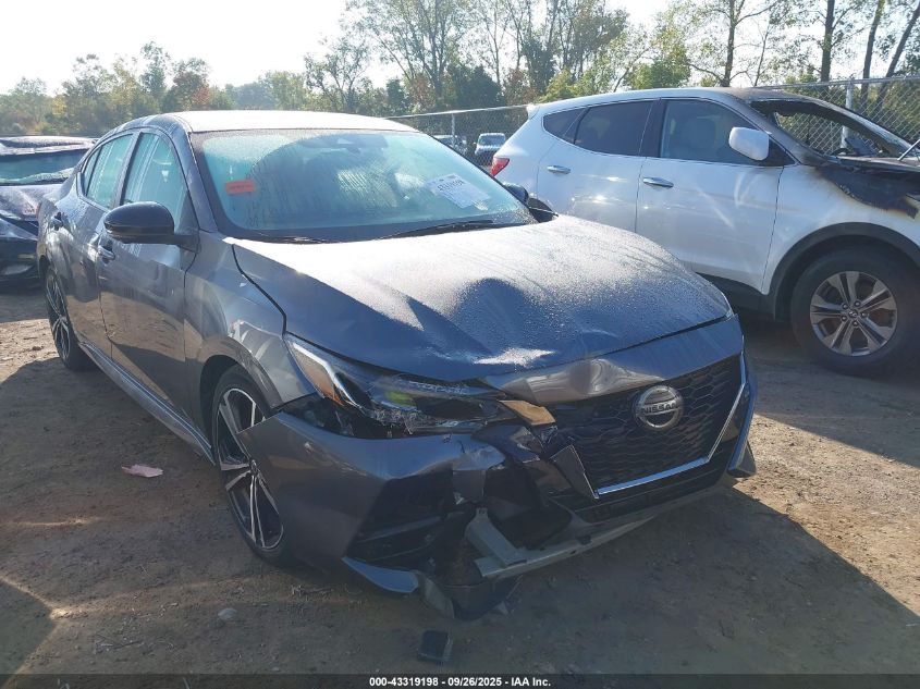 2021 Nissan Sentra Sr Xtronic Cvt VIN: 3N1AB8DV6MY200592 Lot: 43319198