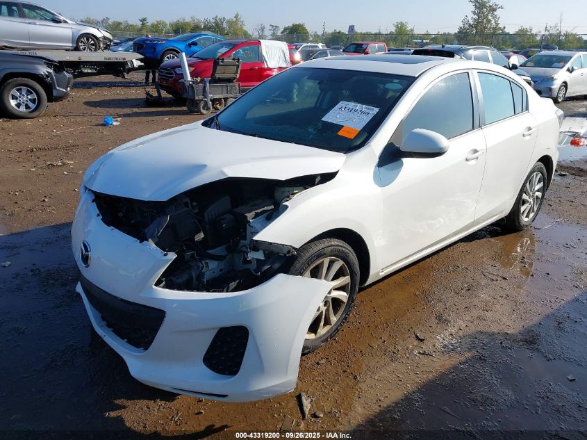 2012 Mazda Mazda3 I Touring VIN: JM1BL1V76C1656844 Lot: 43319200