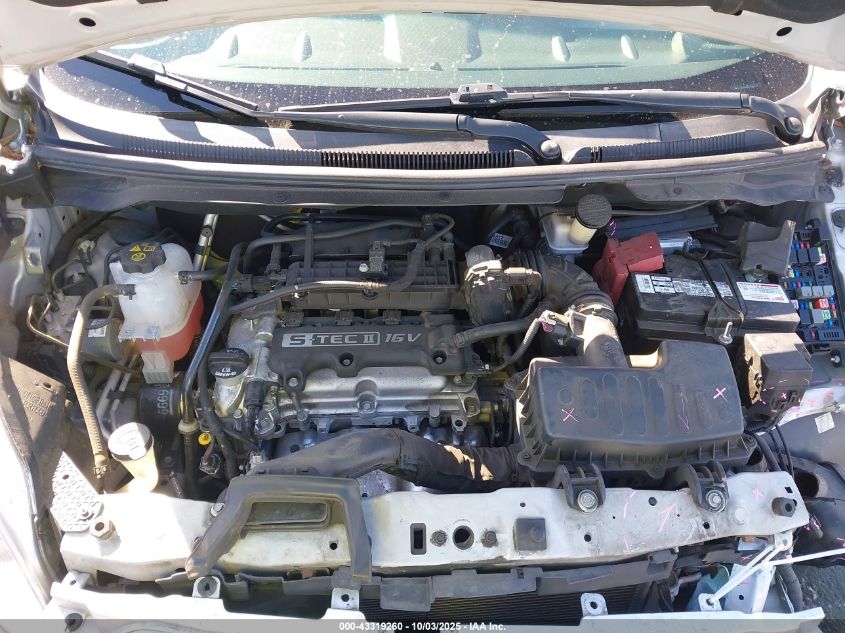 2014 Chevrolet Spark 1Lt Auto VIN: KL8CD6S91EC505513 Lot: 43319260