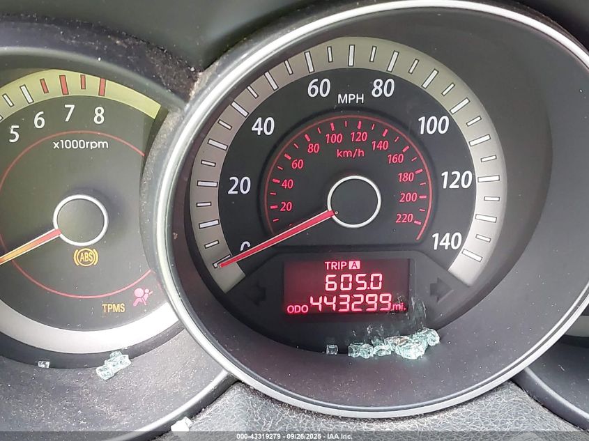 2010 Kia Forte Ex VIN: KNAFU4A22A5209666 Lot: 43319279