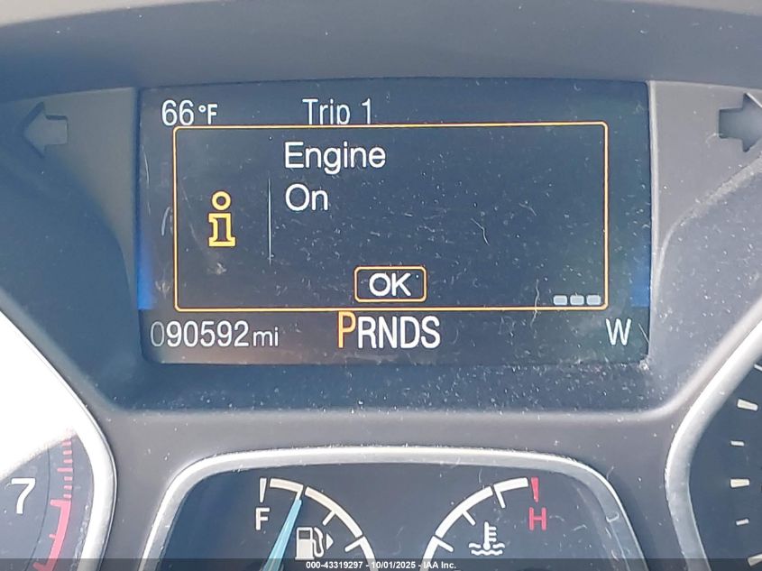 2016 Ford Focus Se VIN: 1FADP3KE6GL232401 Lot: 43319297