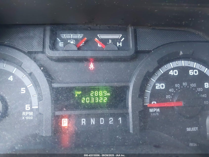 2012 Ford E-250 Commercial VIN: 1FTNE2EW9CDA98233 Lot: 43319306