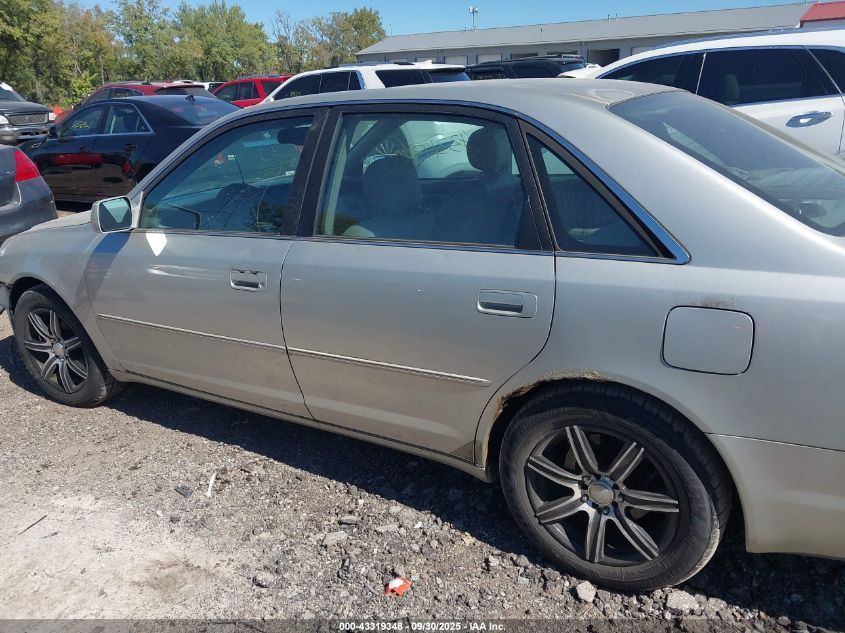 2001 Toyota Avalon Xls VIN: 4T1BF28B41U125954 Lot: 43319348