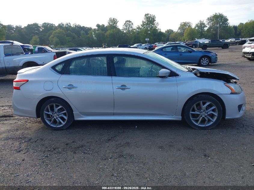 2013 Nissan Sentra Sr VIN: 3N1AB7AP7DL671650 Lot: 43319356