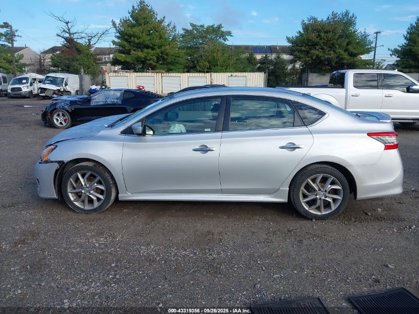 2013 Nissan Sentra Sr VIN: 3N1AB7AP7DL671650 Lot: 43319356