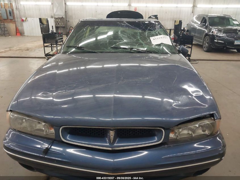 1996 Pontiac Bonneville Se VIN: 1G2HX52K3TH213321 Lot: 43319357
