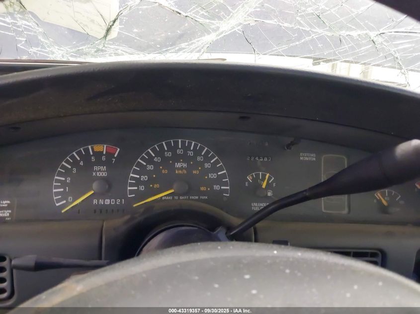 1996 Pontiac Bonneville Se VIN: 1G2HX52K3TH213321 Lot: 43319357