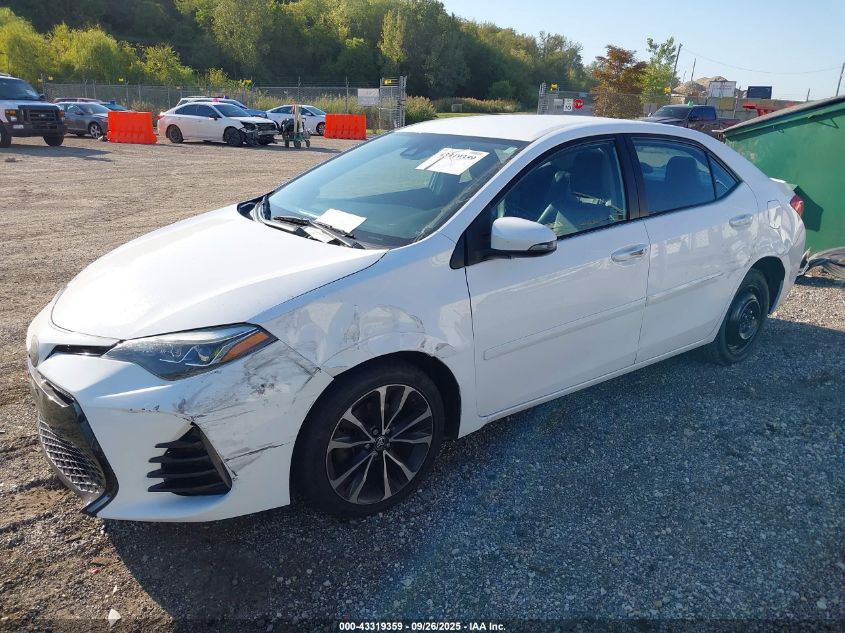 2017 Toyota Corolla Se VIN: 2T1BURHE0HC754549 Lot: 43319359
