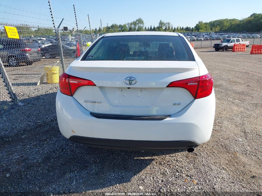 2017 Toyota Corolla Se VIN: 2T1BURHE0HC754549 Lot: 43319359