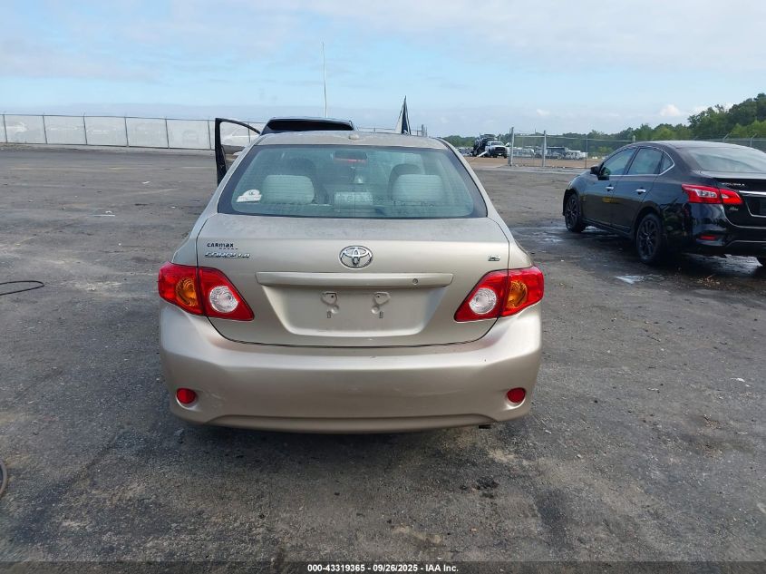 2010 Toyota Corolla Le VIN: 2T1BU4EE2AC279872 Lot: 43319365