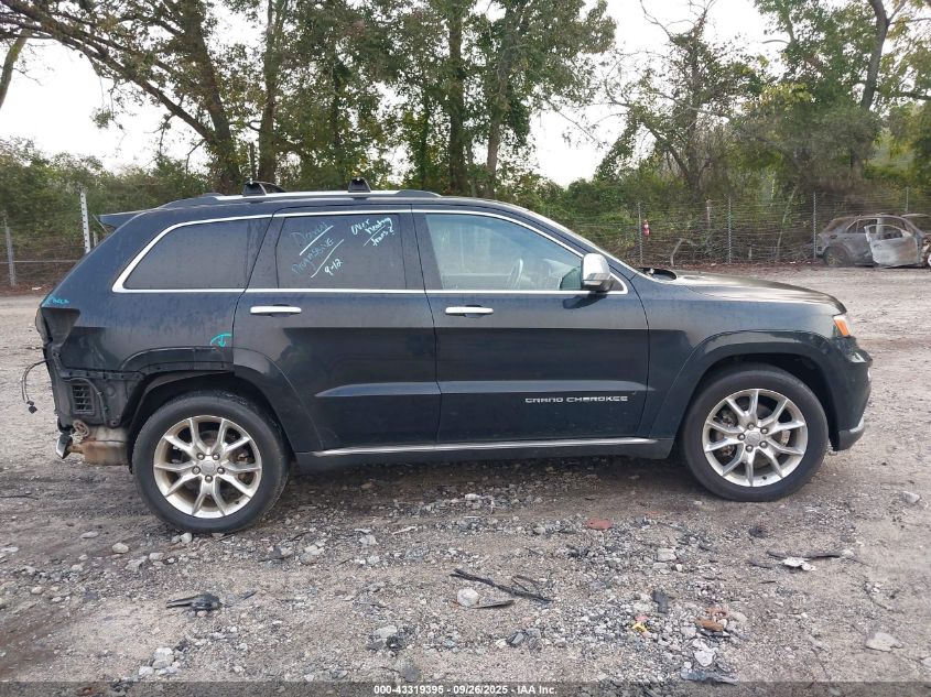 2014 Jeep Grand Cherokee Summit VIN: 1C4RJFJG6EC492882 Lot: 43319395