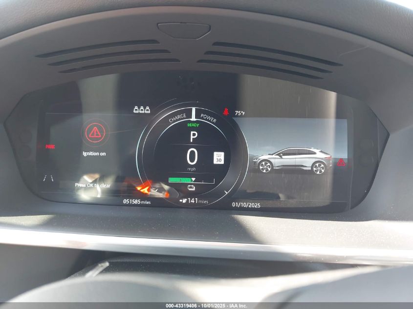 2019 Jaguar I-Pace Se VIN: SADHC2S12K1F73028 Lot: 43319406