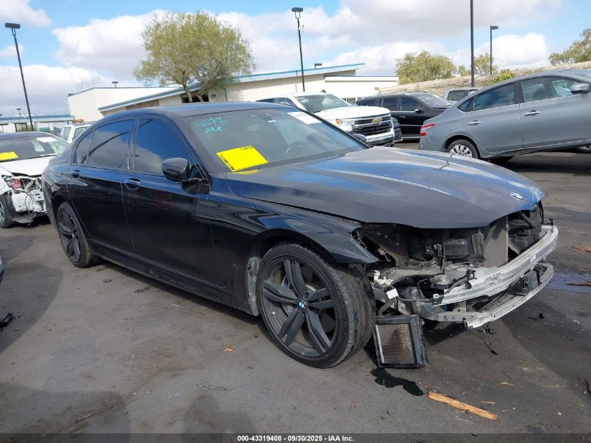 2016 BMW 750I VIN: WBA7F0C53GGL99859 Lot: 43319408