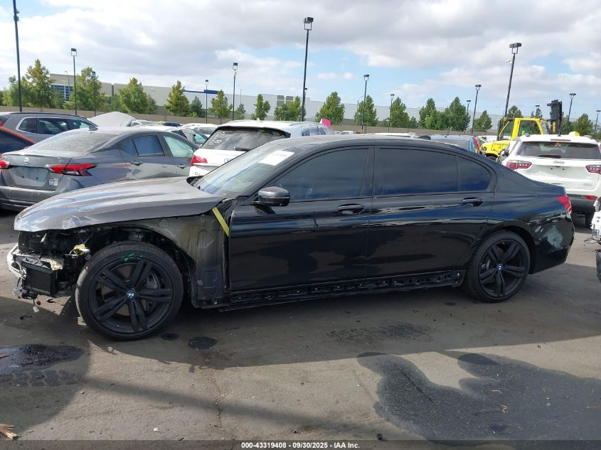 2016 BMW 750I VIN: WBA7F0C53GGL99859 Lot: 43319408