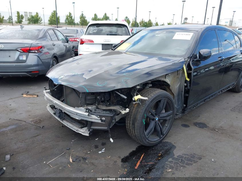 2016 BMW 750I VIN: WBA7F0C53GGL99859 Lot: 43319408