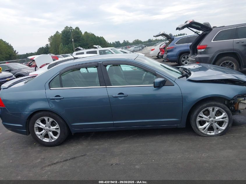 2012 Ford Fusion Se VIN: 3FAHP0HAXCR121141 Lot: 43319418