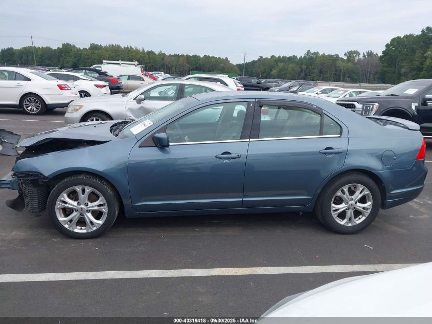 2012 Ford Fusion Se VIN: 3FAHP0HAXCR121141 Lot: 43319418