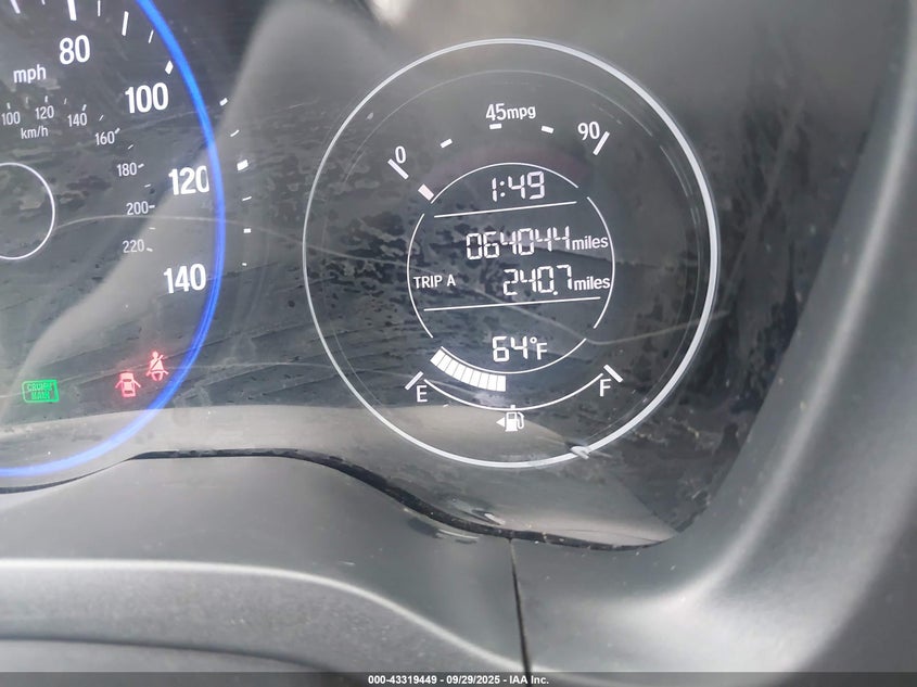 2019 HONDA HR-V LX - 3CZRU6H39KG708611