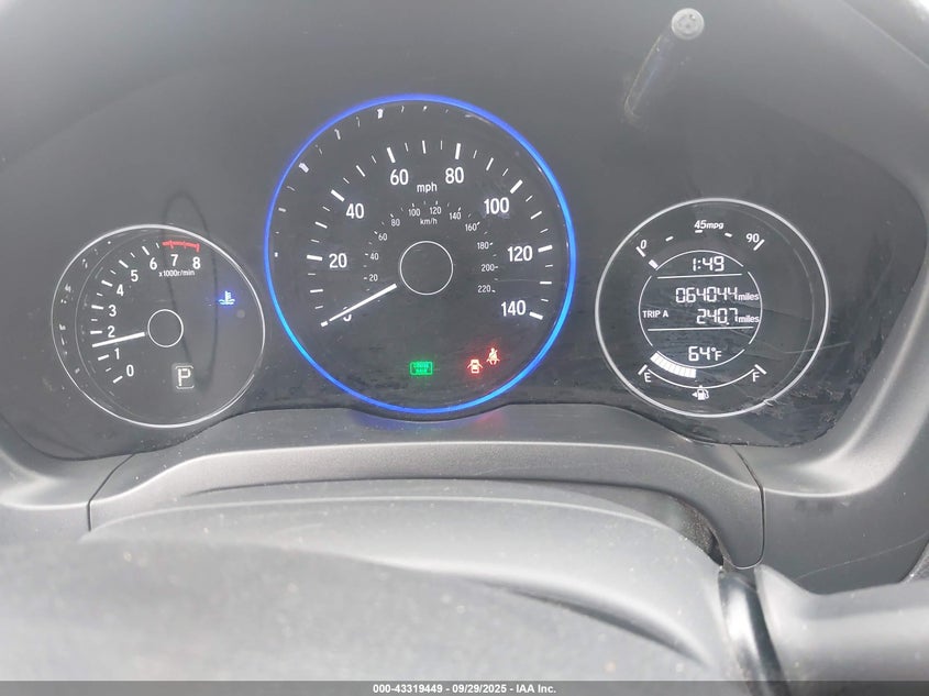 2019 HONDA HR-V LX - 3CZRU6H39KG708611