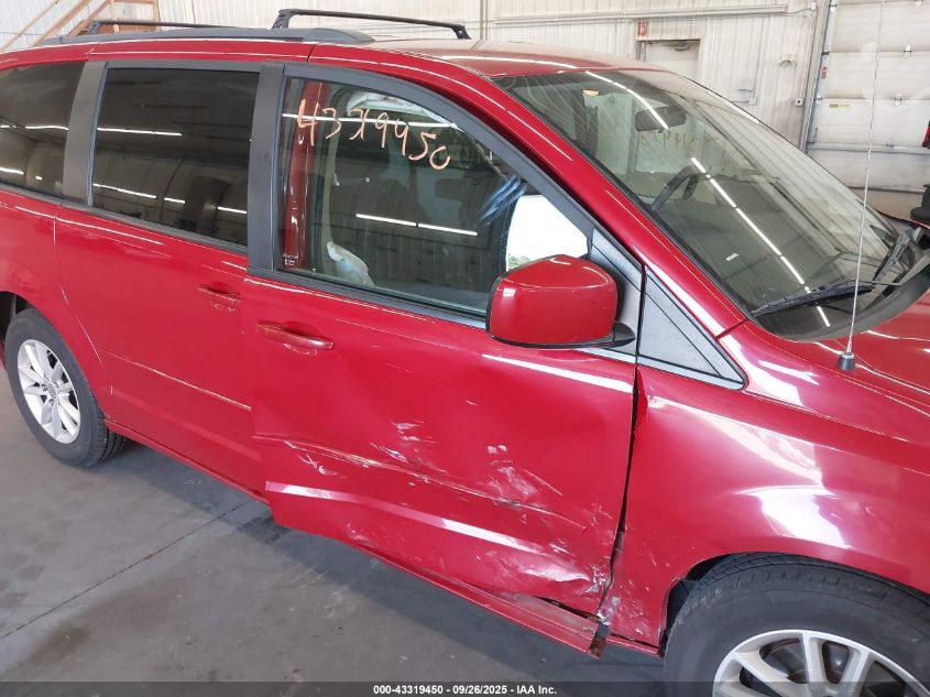 2013 Dodge Grand Caravan Sxt VIN: 2C4RDGCG4DR618446 Lot: 43319450