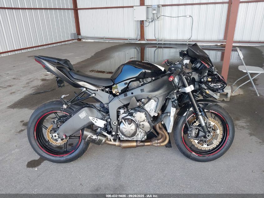 2022 Kawasaki Zx636 K VIN: JKBZXJH10NA013649 Lot: 43319486