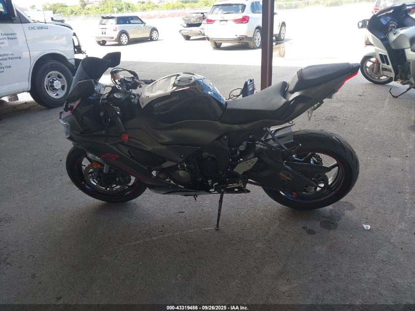 2022 Kawasaki Zx636 K VIN: JKBZXJH10NA013649 Lot: 43319486