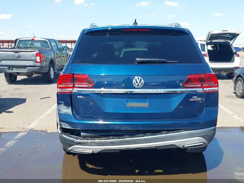 2018 Volkswagen Atlas 3.6L V6 Sel Premium VIN: 1V2NR2CA5JC534637 Lot: 43319496