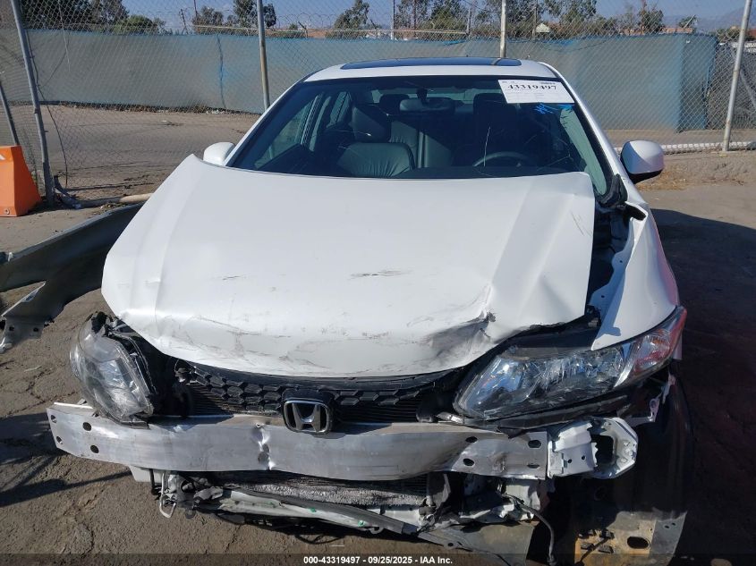 2013 Honda Civic Ex-L VIN: 19XFB2F99DE246757 Lot: 43319497