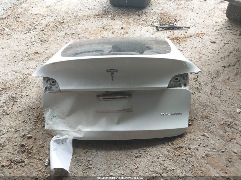 2023 Tesla Model Y Awd/Long Range Dual Motor All-Wheel Drive VIN: 7SAYGAEE8PF755436 Lot: 43319510