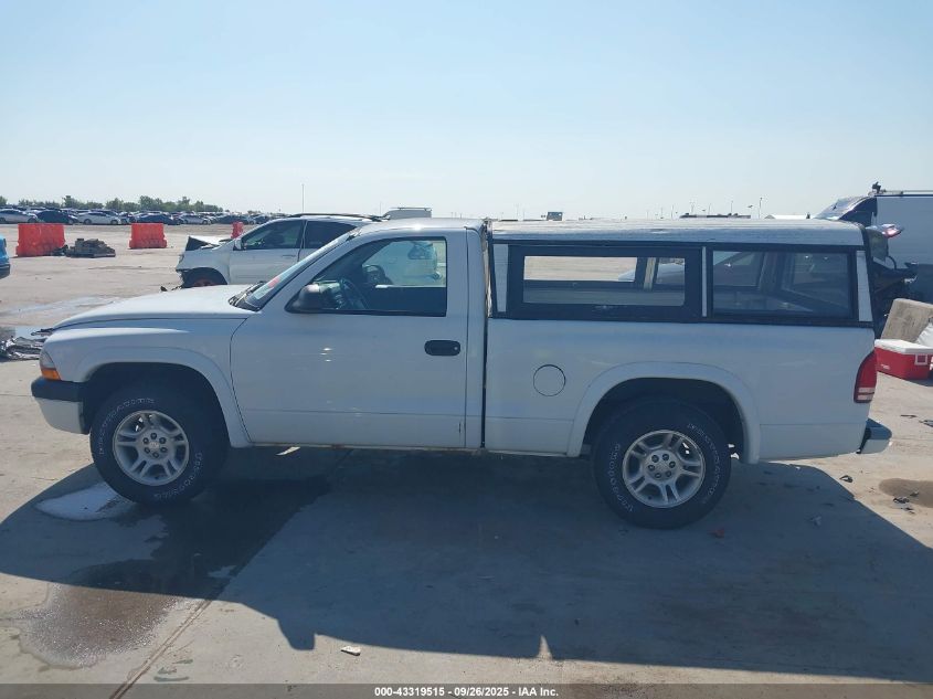 2003 Dodge Dakota Sport VIN: 1D7FL36XX3S366733 Lot: 43319515