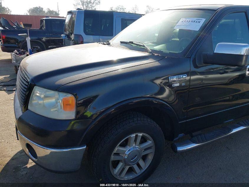 2007 Ford F-150 Lariat/Xlt VIN: 1FTPW12547KC92472 Lot: 43319518