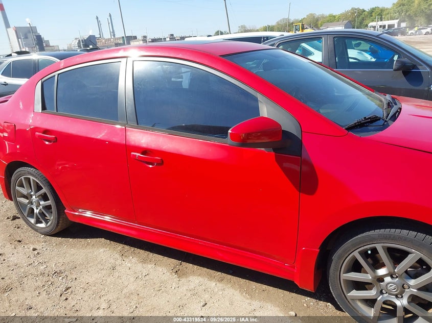 2012 Nissan Sentra Se-R VIN: 3N1BB6AP2CL666756 Lot: 43319534