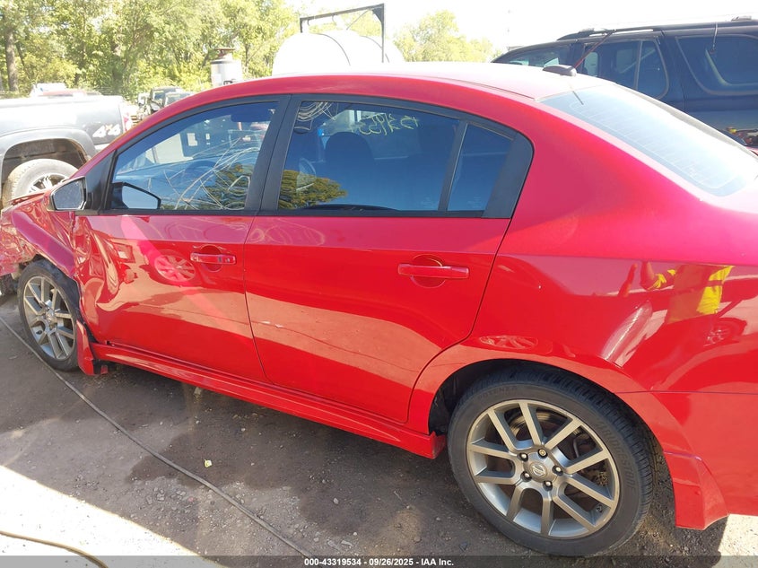 2012 Nissan Sentra Se-R VIN: 3N1BB6AP2CL666756 Lot: 43319534