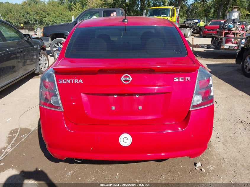 2012 Nissan Sentra Se-R VIN: 3N1BB6AP2CL666756 Lot: 43319534