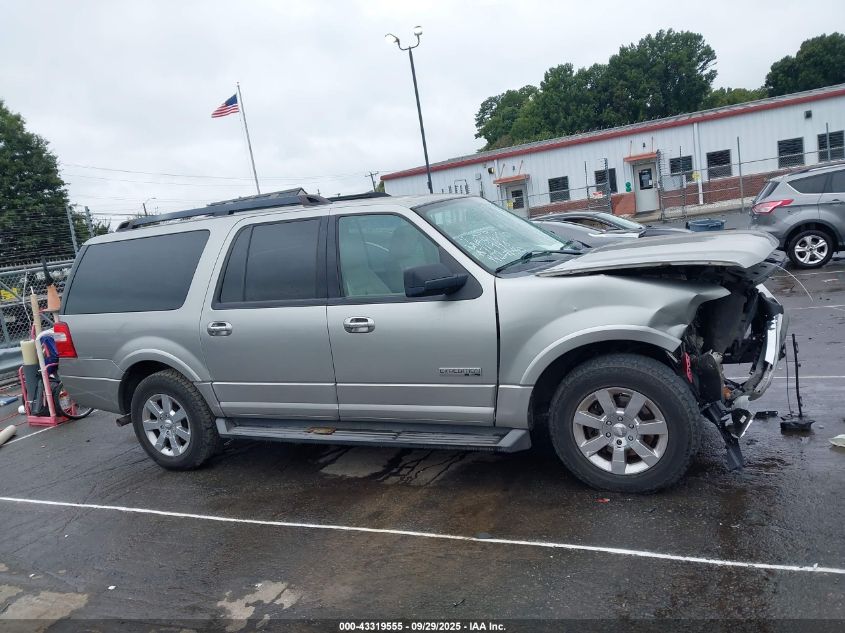 2008 Ford Expedition El Xlt VIN: 1FMFK15548LA71948 Lot: 43319555