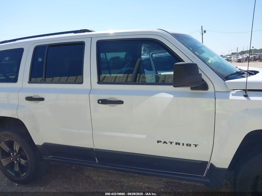 2014 JEEP PATRIOT ALTITUDE - 1C4NJPBA5ED754609