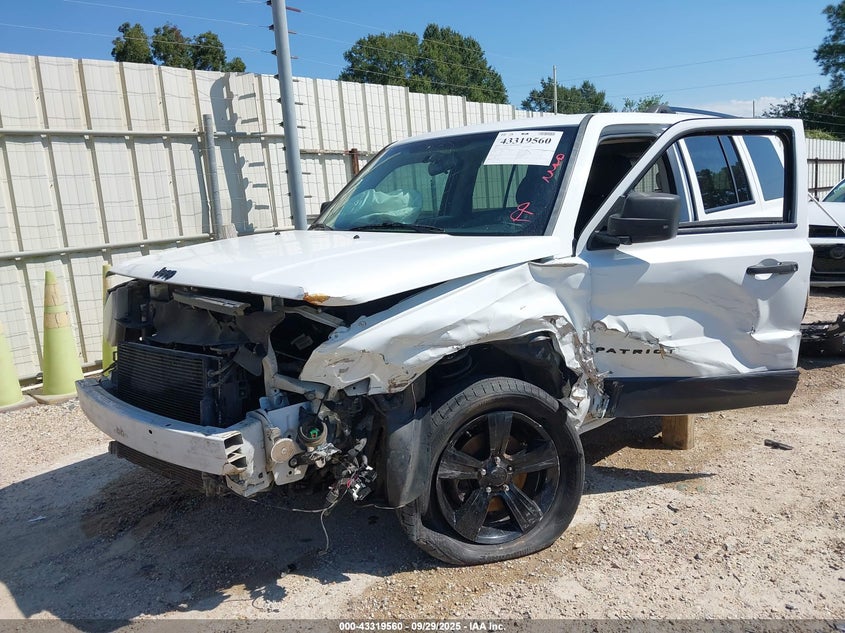 2014 JEEP PATRIOT ALTITUDE - 1C4NJPBA5ED754609
