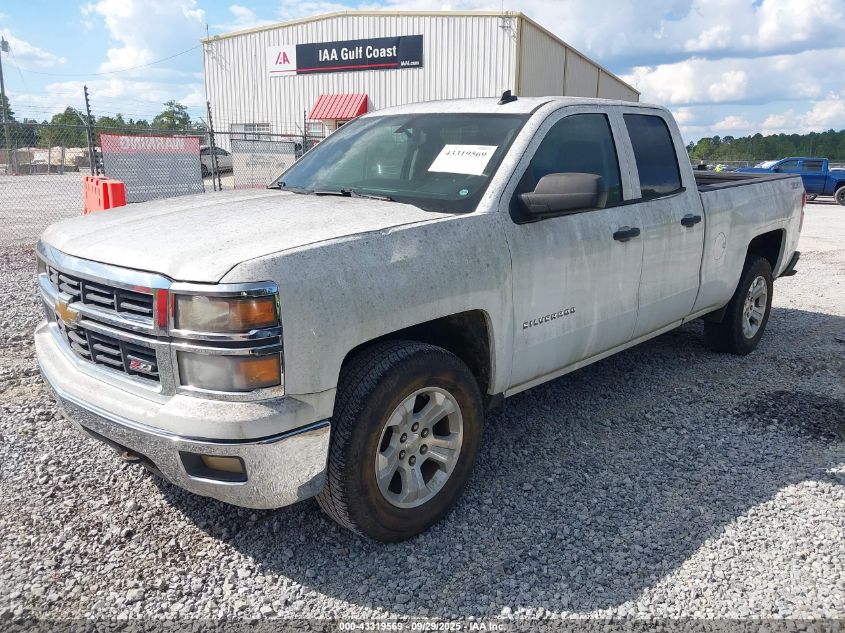 2014 Chevrolet Silverado 1500 2Lt VIN: 1GCVKREC7EZ311810 Lot: 43319569