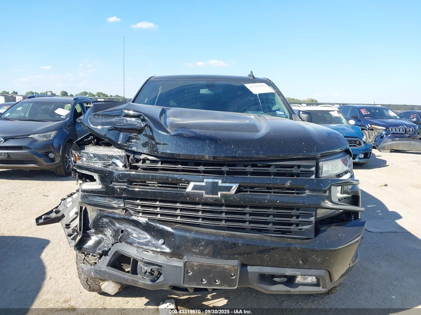 2021 CHEVROLET SILVERADO 1500 4WD  SHORT BED RST - 3GCUYEET5MG291736