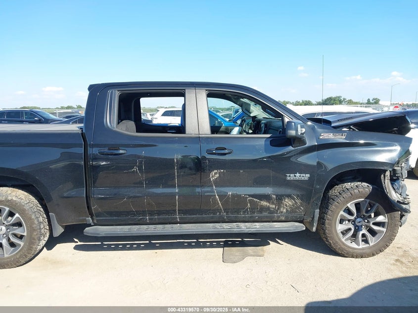 2021 CHEVROLET SILVERADO 1500 4WD  SHORT BED RST - 3GCUYEET5MG291736