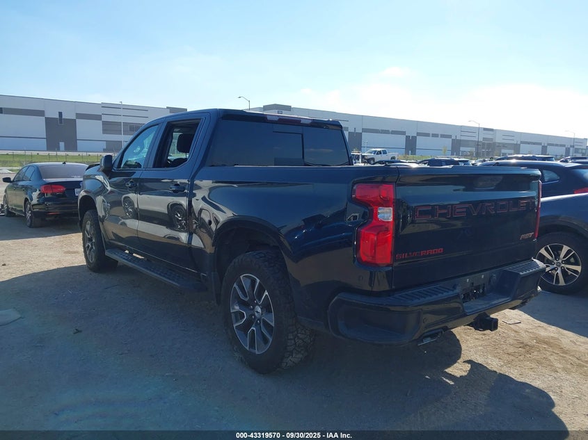 2021 CHEVROLET SILVERADO 1500 4WD  SHORT BED RST - 3GCUYEET5MG291736
