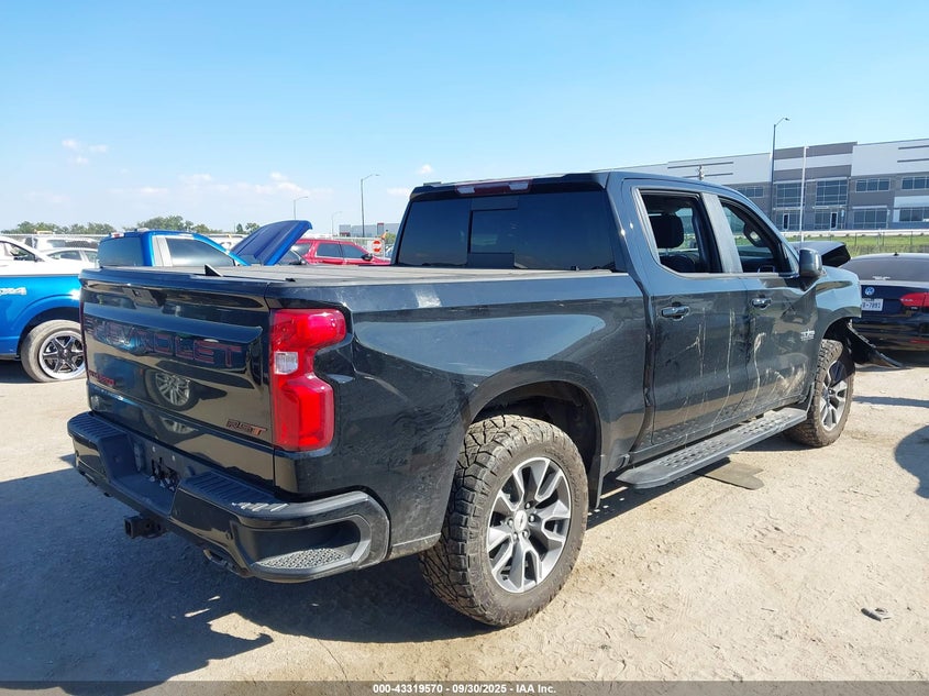 2021 CHEVROLET SILVERADO 1500 4WD  SHORT BED RST - 3GCUYEET5MG291736