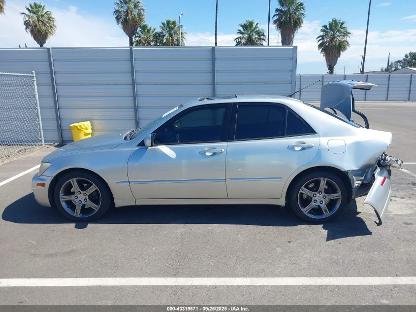 2003 Lexus Is 300 VIN: JTHBD192430074399 Lot: 43319571