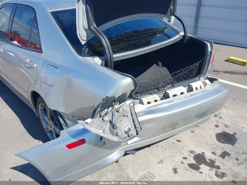 2003 Lexus Is 300 VIN: JTHBD192430074399 Lot: 43319571