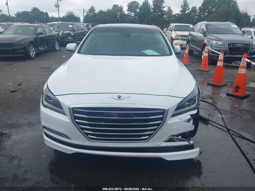 2015 Hyundai Genesis 3.8 VIN: KMHGN4JE5FU025782 Lot: 43319572