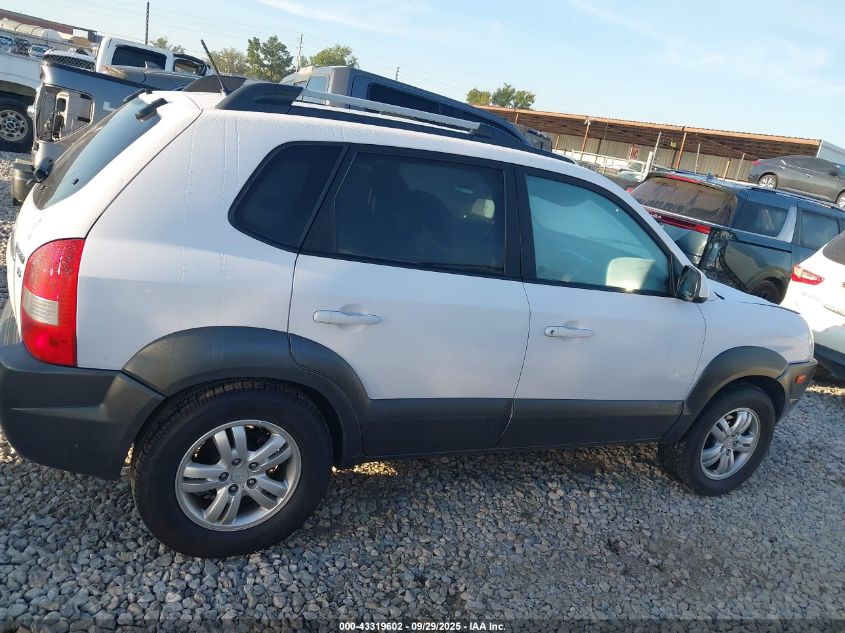 2008 Hyundai Tucson Limited V6/Se VIN: KM8JN12D18U886406 Lot: 43319602