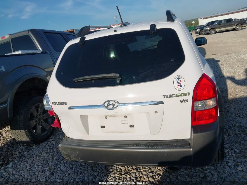 2008 Hyundai Tucson Limited V6/Se VIN: KM8JN12D18U886406 Lot: 43319602